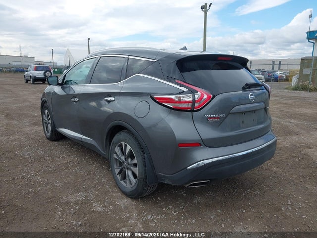 12702168 :رقم المزاد ، 5N1AZ2MH2FN278556 vin ، 2015 Nissan Murano S/sl/sv/platinum مزاد بيع