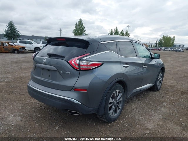 12702168 :رقم المزاد ، 5N1AZ2MH2FN278556 vin ، 2015 Nissan Murano S/sl/sv/platinum مزاد بيع