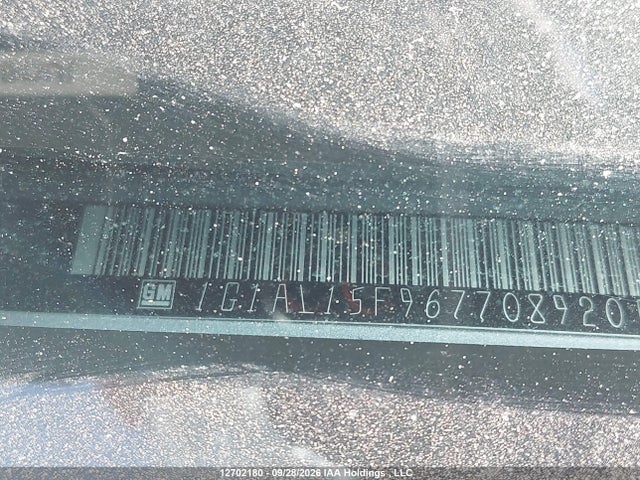 12702180 :رقم المزاد ، 1G1AL15F967708920 vin ، 2006 Chevrolet Cobalt Lt مزاد بيع