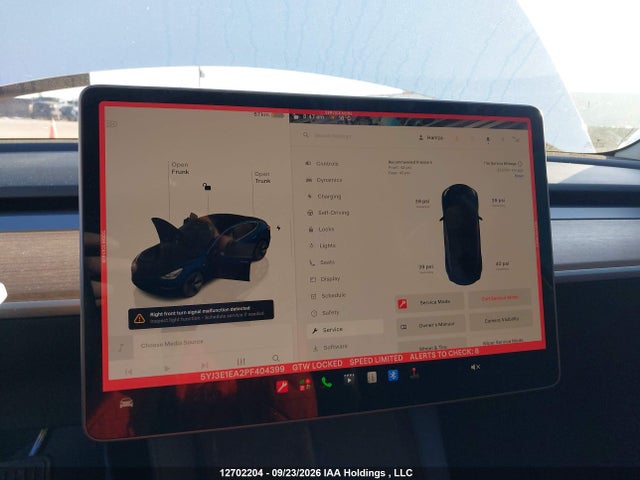 Tesla Model 3 Rwd 2023 5YJ3E1EA2PF404399 Image 7