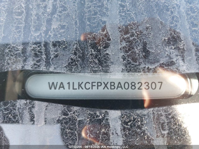 12702205 :رقم المزاد ، WA1LKCFPXBA082307 vin ، 2011 Audi Q5 3.2 Premium مزاد بيع