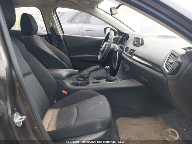 2014 Mazda 3 Sport მანქანა იყიდება აუქციონზე, vin: JM1BM1U74E1132982, აუქციონის ნომერი: 12702219