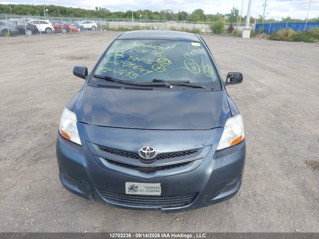 12702236 :رقم المزاد ، JTDBT923581254644 vin ، 2008 Toyota Yaris مزاد بيع