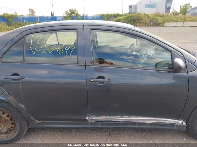 12702236 :رقم المزاد ، JTDBT923581254644 vin ، 2008 Toyota Yaris مزاد بيع