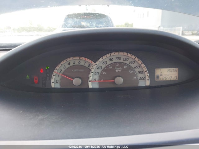 12702236 :رقم المزاد ، JTDBT923581254644 vin ، 2008 Toyota Yaris مزاد بيع