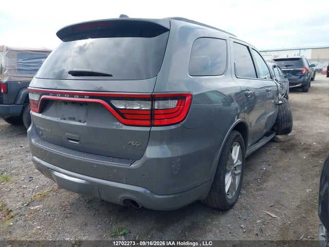 2025 Dodge Durango R/t მანქანა იყიდება აუქციონზე, vin: 1C4SDJCT4SC550120, აუქციონის ნომერი: 12702273