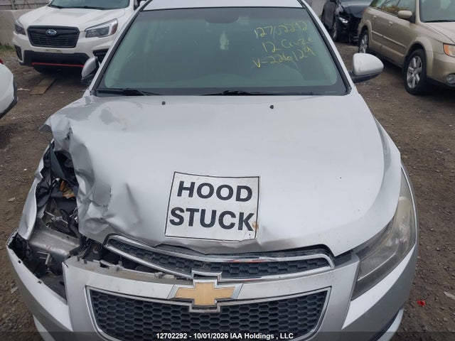 12702292 :رقم المزاد ، 1G1PF5SC8C7226129 vin ، 2012 Chevrolet Cruze مزاد بيع