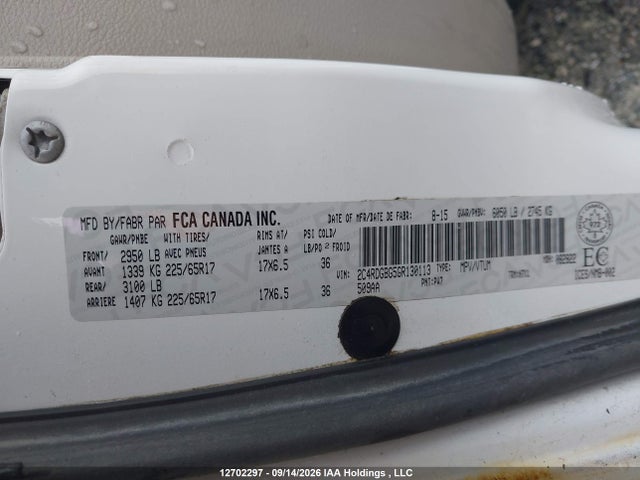 Продажа на аукционе авто 2016 Dodge Grand Caravan Se, vin: 2C4RDGBG5GR130113, номер лота: 12702297