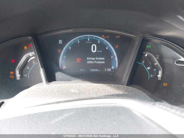 2019 Honda Civic Lx მანქანა იყიდება აუქციონზე, vin: 2HGFC2F54KH027184, აუქციონის ნომერი: 12702323
