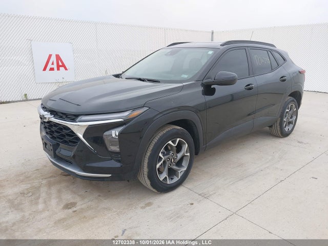12702338 :رقم المزاد ، KL77LHE26SC287857 vin ، 2025 Chevrolet Trax 1lt مزاد بيع