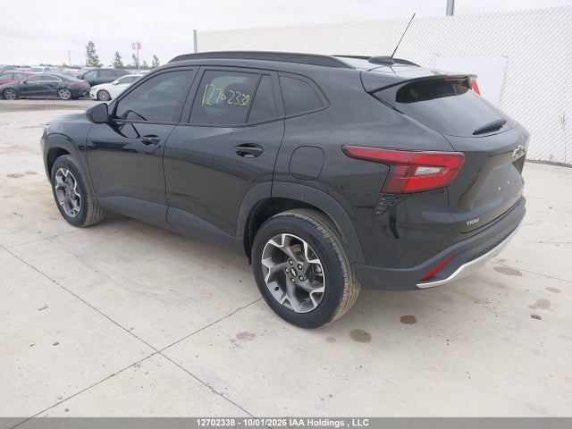 12702338 :رقم المزاد ، KL77LHE26SC287857 vin ، 2025 Chevrolet Trax 1lt مزاد بيع