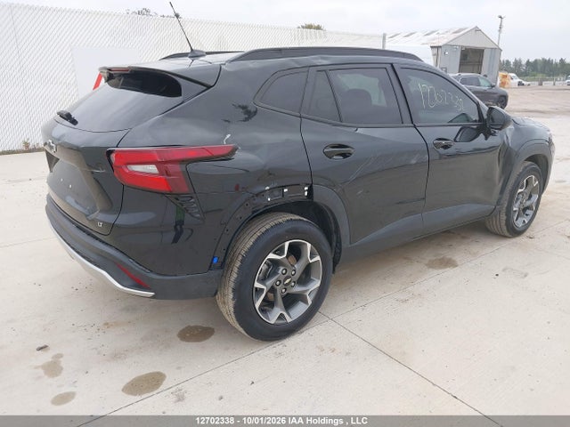 12702338 :رقم المزاد ، KL77LHE26SC287857 vin ، 2025 Chevrolet Trax 1lt مزاد بيع