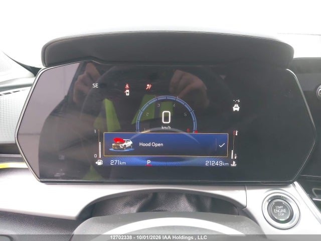 12702338 :رقم المزاد ، KL77LHE26SC287857 vin ، 2025 Chevrolet Trax 1lt مزاد بيع