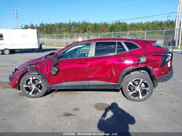 12702339 :رقم المزاد ، KL77LGE27RC189313 vin ، 2024 Chevrolet Trax 1rs مزاد بيع