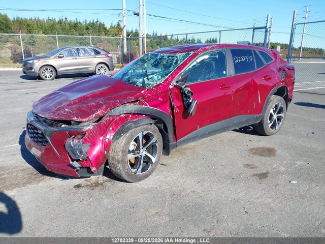 12702339 :رقم المزاد ، KL77LGE27RC189313 vin ، 2024 Chevrolet Trax 1rs مزاد بيع