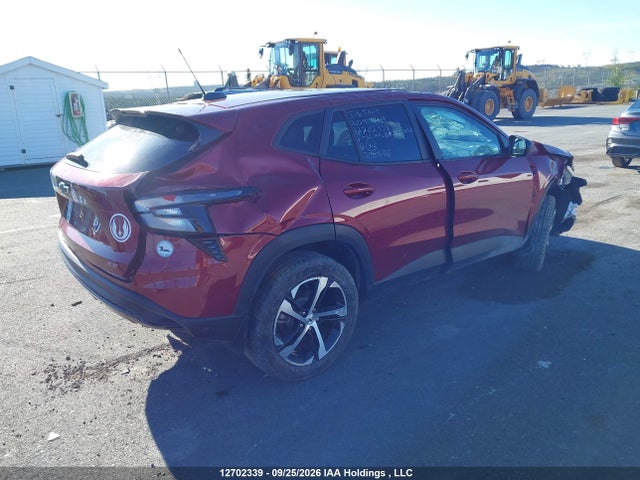 12702339 :رقم المزاد ، KL77LGE27RC189313 vin ، 2024 Chevrolet Trax 1rs مزاد بيع