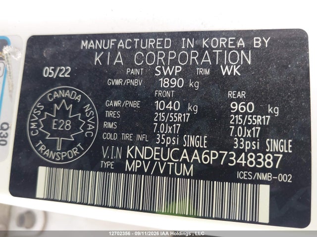 KIA Seltos 2023 KNDEUCAA6P7348387 Image 9