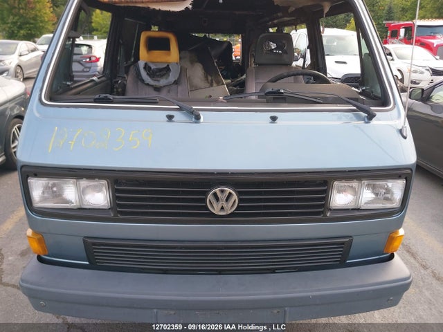 1988 Volkswagen Vanagon Campmobile მანქანა იყიდება აუქციონზე, vin: WV2ZB0252JH049313, აუქციონის ნომერი: 12702359