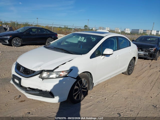 2013 Honda Civic Ex 4dr მანქანა იყიდება აუქციონზე, vin: 2HGFB2F58DH009678, აუქციონის ნომერი: 12702376