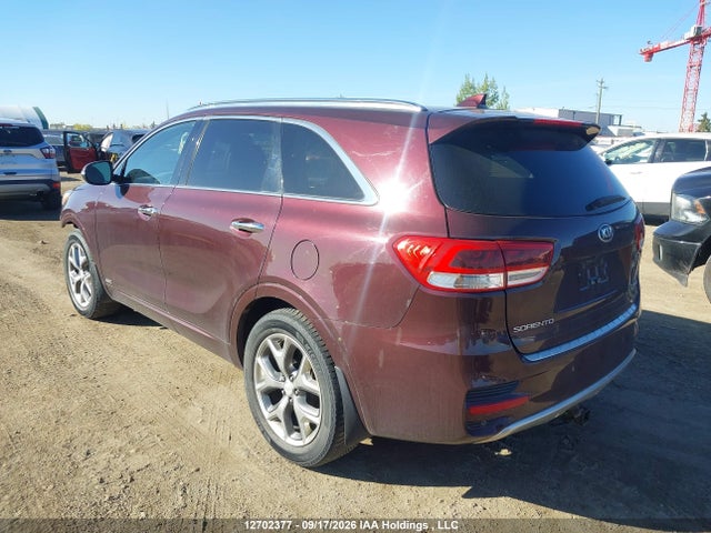 2016 Kia Sorento 2.0l Sx მანქანა იყიდება აუქციონზე, vin: 5XYPKDA10GG157118, აუქციონის ნომერი: 12702377