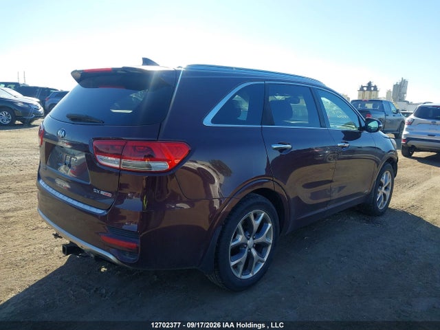2016 Kia Sorento 2.0l Sx მანქანა იყიდება აუქციონზე, vin: 5XYPKDA10GG157118, აუქციონის ნომერი: 12702377