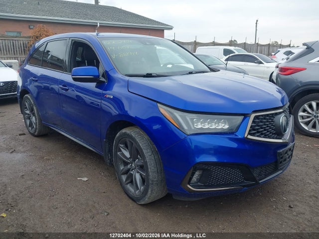 12702404 :رقم المزاد ، 5J8YD4H0XKL801914 vin ، 2019 Acura Mdx مزاد بيع
