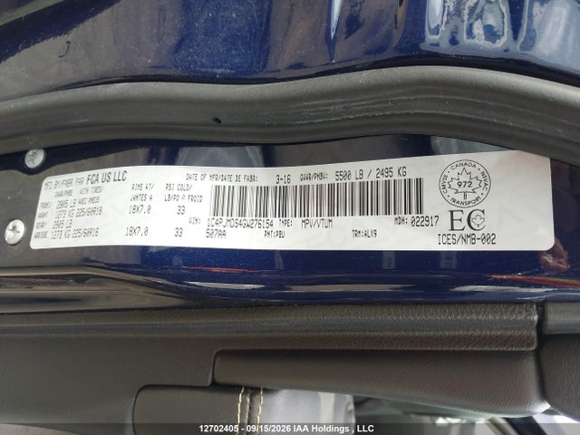 1C4PJMDS4GW276154 Jeep Cherokee Limited