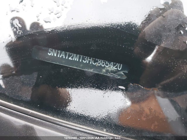 5N1AT2MT3HC865420 Nissan Rogue S/sl
