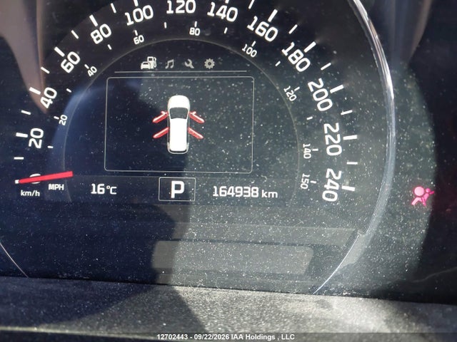 12702443 :رقم المزاد ، 5XYPHDA53GG036696 vin ، 2016 Kia Sorento مزاد بيع
