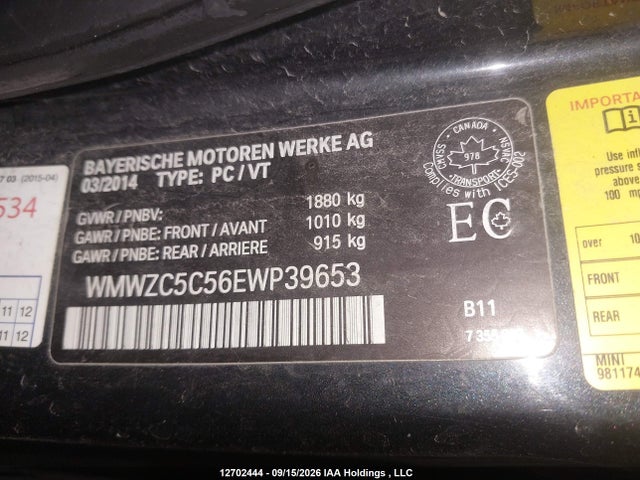 Mini Cooper S Countryman 2014 WMWZC5C56EWP39653 Image 9