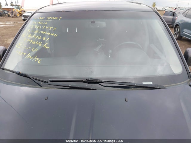 2013 Dodge Grand Caravan Se/sxt მანქანა იყიდება აუქციონზე, vin: 2C4RDGBG9DR624681, აუქციონის ნომერი: 12702451