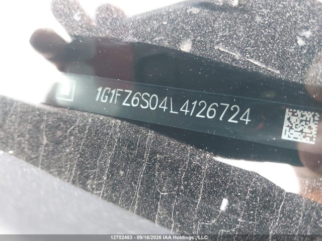 12702483 :رقم المزاد ، 1G1FZ6S04L4126724 vin ، 2020 Chevrolet Bolt Ev Premier مزاد بيع