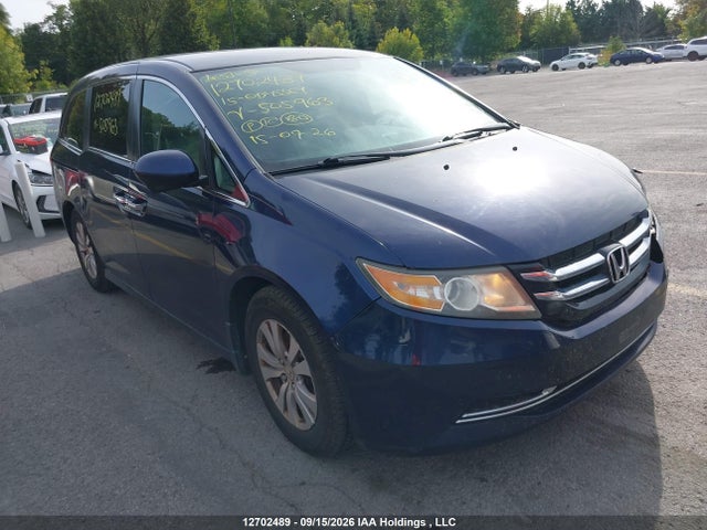 2015 Honda Odyssey Ex მანქანა იყიდება აუქციონზე, vin: 5FNRL5H41FB505963, აუქციონის ნომერი: 12702489
