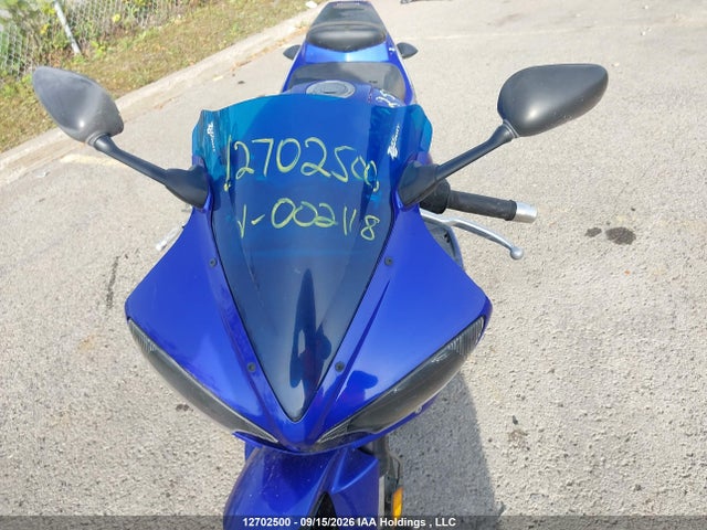 Aukcja sprzedaży 2005 Yamaha Yzfr6 Sb, vin: JYARJ06N35A002118, numer aukcji: 12702500