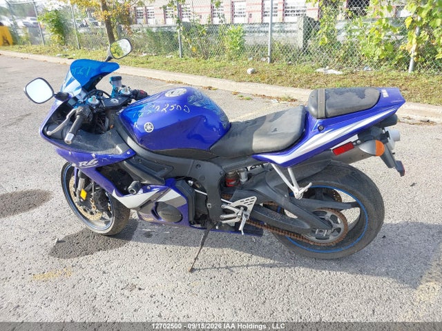 Aukcja sprzedaży 2005 Yamaha Yzfr6 Sb, vin: JYARJ06N35A002118, numer aukcji: 12702500