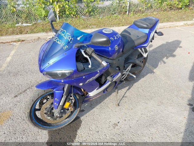 Aukcja sprzedaży 2005 Yamaha Yzfr6 Sb, vin: JYARJ06N35A002118, numer aukcji: 12702500
