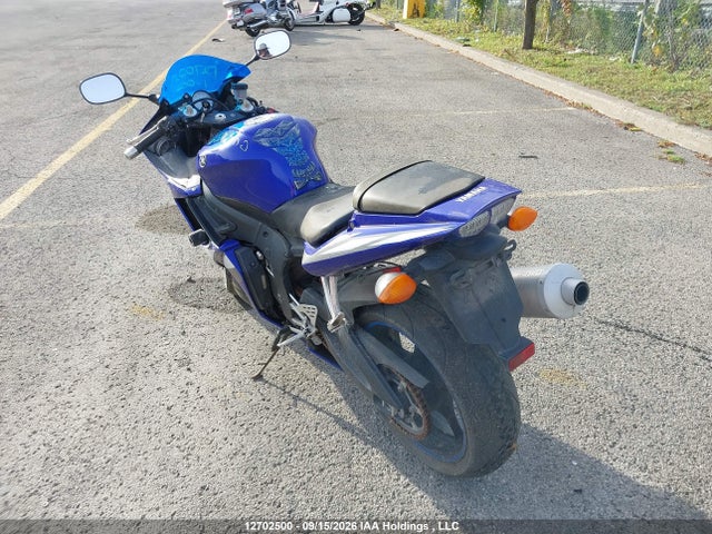 Aukcja sprzedaży 2005 Yamaha Yzfr6 Sb, vin: JYARJ06N35A002118, numer aukcji: 12702500