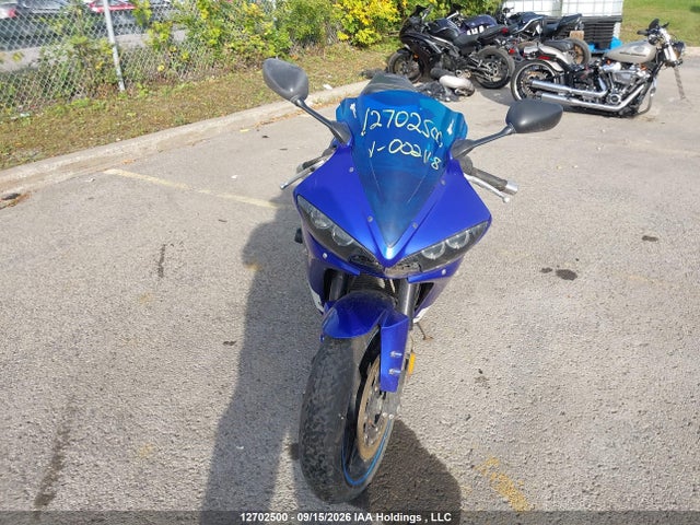 Aukcja sprzedaży 2005 Yamaha Yzfr6 Sb, vin: JYARJ06N35A002118, numer aukcji: 12702500