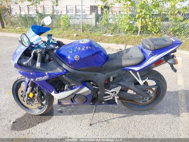 Aukcja sprzedaży 2005 Yamaha Yzfr6 Sb, vin: JYARJ06N35A002118, numer aukcji: 12702500
