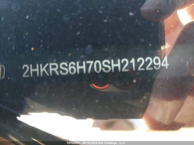 2HKRS6H70SH212294 Honda Cr-v Ex-l Hybrid