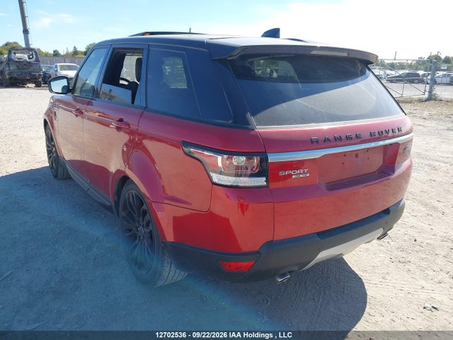 2017 Land Rover Range Rover Sport Hse მანქანა იყიდება აუქციონზე, vin: SALWR2FK3HA146749, აუქციონის ნომერი: 12702536