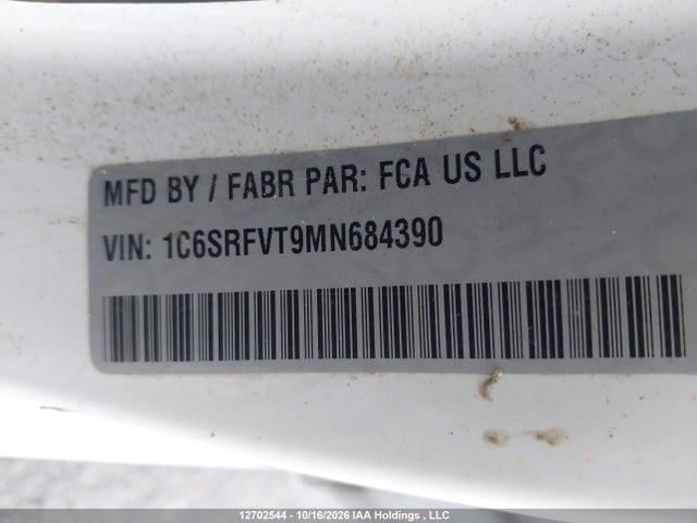 RAM 1500 2021 1C6SRFVT9MN684390 Image 9