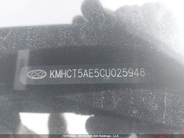 Aukcja sprzedaży 2012 Hyundai Accent Gl, vin: KMHCT5AE5CU025948, numer aukcji: 12702546