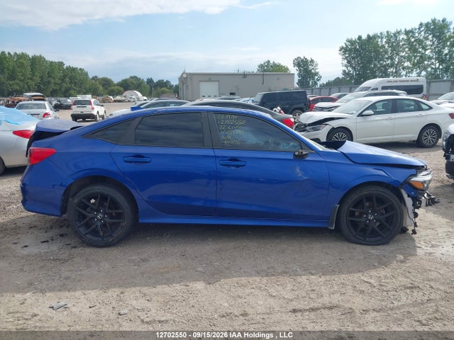 12702550 :رقم المزاد ، 2HGFE2F52NH115245 vin ، 2022 Honda Civic Sport مزاد بيع