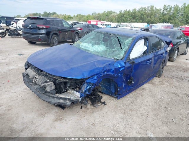 12702550 :رقم المزاد ، 2HGFE2F52NH115245 vin ، 2022 Honda Civic Sport مزاد بيع