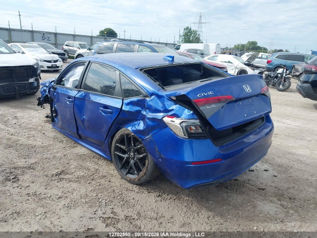 12702550 :رقم المزاد ، 2HGFE2F52NH115245 vin ، 2022 Honda Civic Sport مزاد بيع