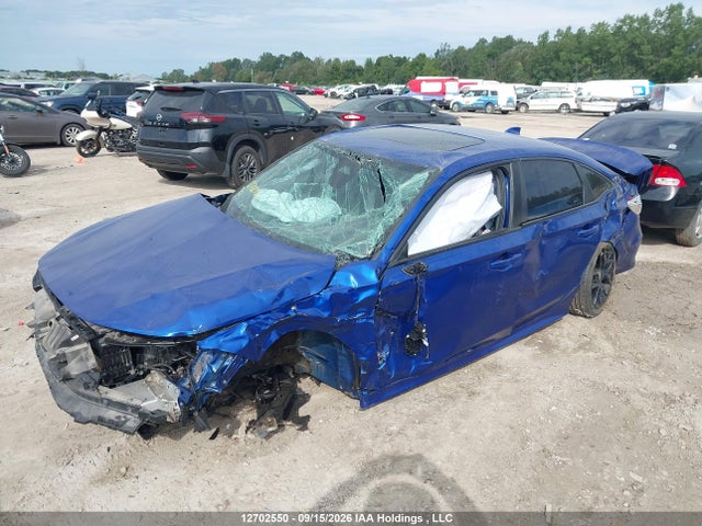 12702550 :رقم المزاد ، 2HGFE2F52NH115245 vin ، 2022 Honda Civic Sport مزاد بيع