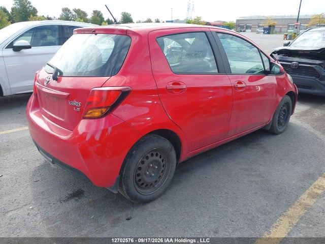 2016 Toyota Yaris Le მანქანა იყიდება აუქციონზე, vin: VNKKTUD35GA061979, აუქციონის ნომერი: 12702576