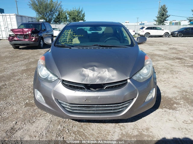 12702589 :رقم المزاد ، 5NPDH4AE5CH106852 vin ، 2012 Hyundai Elantra Gls/limited مزاد بيع