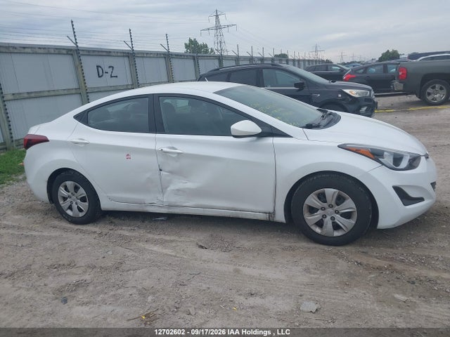 12702602 :رقم المزاد ، 5NPDH4AE3GH794629 vin ، 2016 Hyundai Elantra Se/sport/limited مزاد بيع